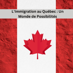 L'Immigration au Québec : Un Monde de Possibilités