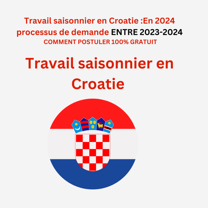 Travail saisonnier en Croatie