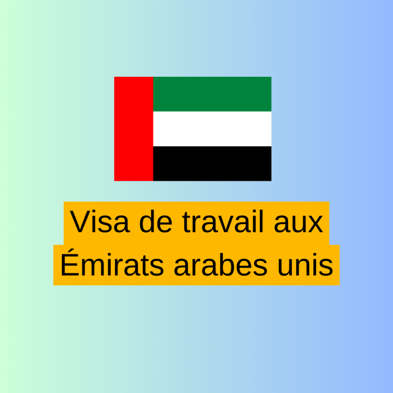 Visa de travail aux Émirats arabes unis