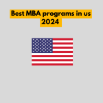 Best MBA programs in us 2024